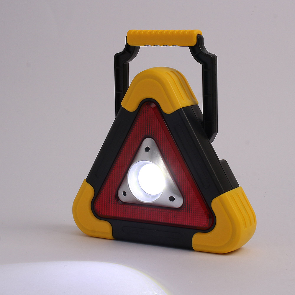 차량용 LED 안전 삼각대(옐로우) 비상표지판 작업등